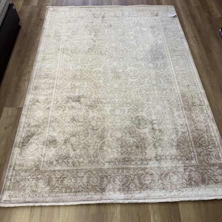 Hoom Rugs Elegant 004 Vizon Bej Doğal Elyaf Yansımalı Klasik Desenli Salon Halısı