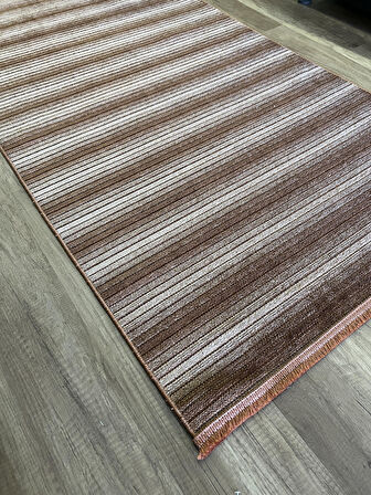 Hoom Rugs Fresh Cool 402 Yıkanabilir Taba Modern Halı