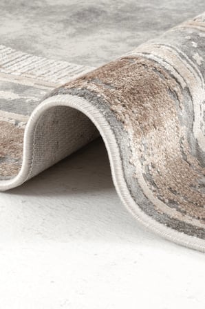 Hoom Rugs Natural 1703 Gri Vizon Klasik Salon Halısı