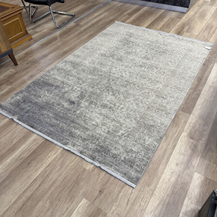 Hoom Rugs Overdye OVR07 Krem Bej Doğal Bambu & Viskon Modern Salon Halısı