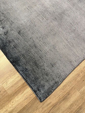 Hoom Rugs Sina Navy %100 Doğal Yün & Viskon El Dokuma Modern Halı