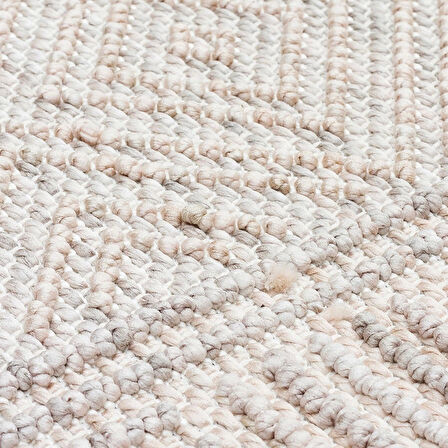 Hoom Rugs Mikanos CZY 02 Grey Beige Hav Vermez Yıkanabilir Modern Halı