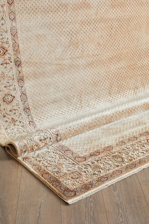 Apex Halı Pantheon 5041 Bej Viskon Makine Halısı
