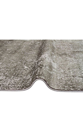 Hoom Rugs Franko Dyed FSD 01 D. Green Viskon & Akrilik Yüksek Dokulu Modern Salon Halısı