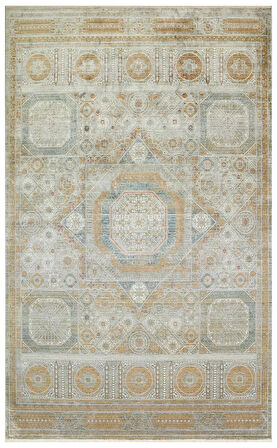 Hoom Rugs Bomonti MHL 10 Terra Viskon & Akrilik Modern Salon Halısı