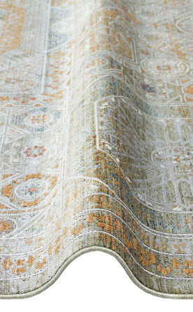 Hoom Rugs Bomonti MHL 10 Terra Viskon & Akrilik Modern Salon Halısı