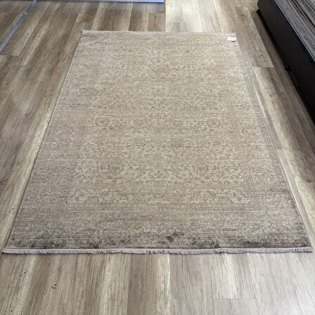 Hoom Rugs Overdye OVR08 Krem Bronz Doğal Bambu & Viskon Modern Salon Halısı