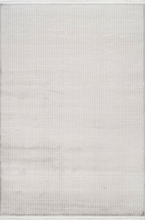 Apex Safran 8122 Gri Modern Makine Halısı