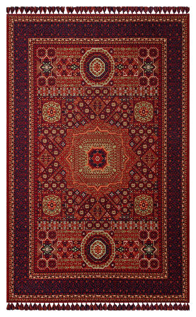 Hoom Rugs Afgan AFG 10 Multy Antibakteriyel Kaymaz Tabanlı Dekoratif Kilim