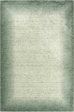 Hoom Rugs Etro 2707 Yeşil Çerçeveli Vintage Desenli Salon Halısı