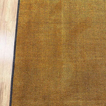 Hoom Rugs Kilim Gold Kaymaz Tabanlı Yıkanabilir Düz Renk Kilim