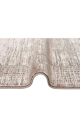 Hoom Rugs Franko Dyed FSD 02 Beige Viskon & Akrilik Yüksek Dokulu Modern Salon Halısı