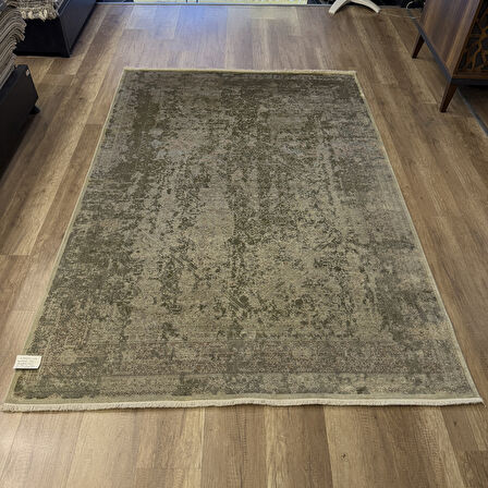 Hoom Rugs Overdye OVR05 Krem Bej Doğal Bambu & Viskon Modern Salon Halısı