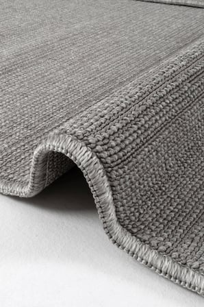 Hoom Rugs Antik 1810 Gri Dayanıklı Polyester İskandinav Halı