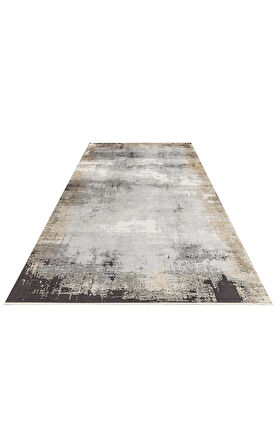 Hoom Rugs Bomonti MHL 12 Grey Viskon & Akrilik Modern Salon Halısı