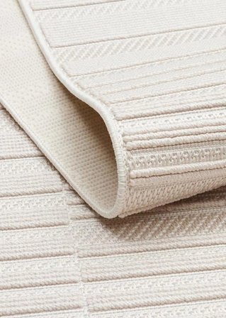 Eko Halı Mono Loop 01 Beige Sisal Görünümlü Bukleli Kaymaz Tabanlı Yıkanabilir Halı