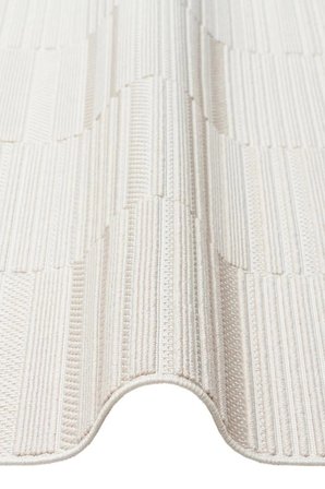 Eko Halı Mono Loop 01 Beige Sisal Görünümlü Bukleli Kaymaz Tabanlı Yıkanabilir Halı