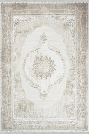 Hoom Rugs Doku 2106 Bej Modern Salon Halısı
