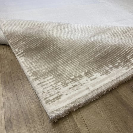 Hoom Rugs Sembol 2907 Bej Akrilik Dayanıklı Makine Halısı