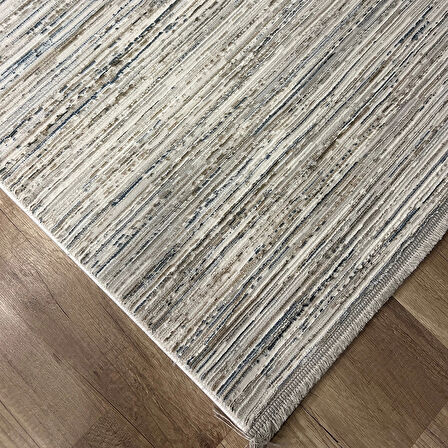 Hoom Rugs Nova 1123 Mavi Mikrofiber Modern Dokuma Halı