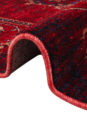 Hoom Rugs Ahlat 2305 Kırmızı Anadolu Desenli Antialerjik Salon Oturma Odası Halısı