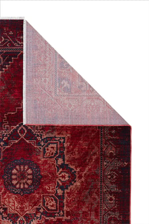 Hoom Rugs Ahlat 2305 Kırmızı Anadolu Desenli Antialerjik Salon Oturma Odası Halısı