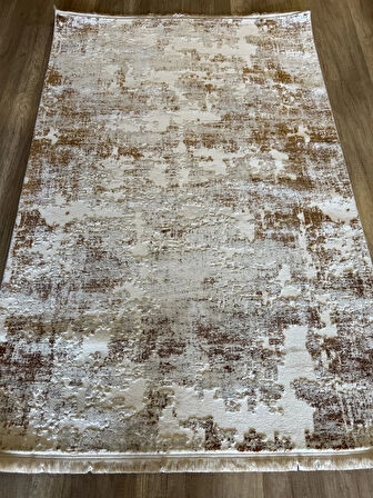 İpek Halı Gaspara 14706 Krem Kiremit Koridor Halısı