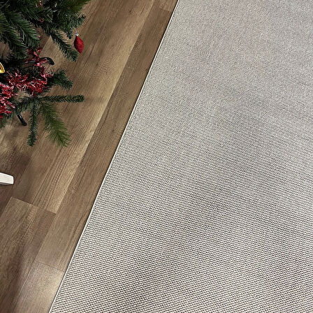 Hoom Rugs Vega S5486A Krem Hav Toz Vermez Hasır Dokuma Modern Makina Halısı
