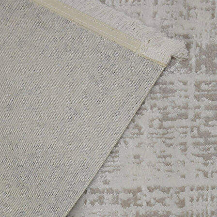 Hoom Rugs Norm 6207 Beyaz Modern Salon Halısı