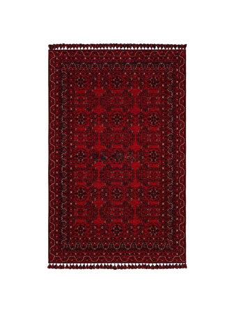 Eko Hali Buhari Bhr 02 Red Dekoratif Kilim