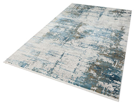 Hoom Rugs Franko FS01 Beige Viskon & Akrilik Yüksek Dokulu Modern Salon Halısı