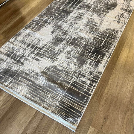 Hoom Rugs Valery 1071 Gri Mikrofiber Modern Halı