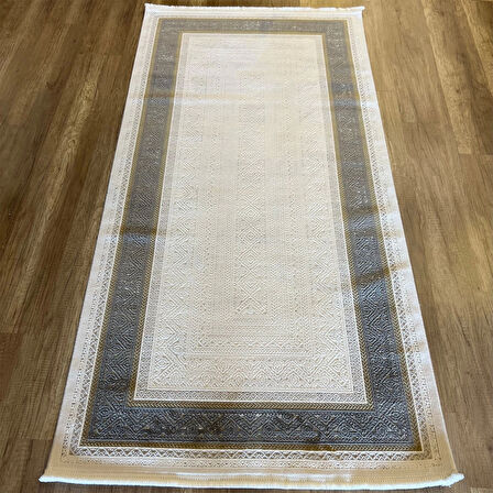 Hoom Rugs Valeria 1074 Bej Mikrofiber Antibakteriyel Modern Halı