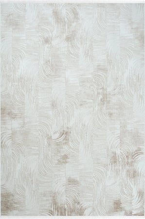 Hoom Rugs Bahar 3004 Bej Modern Desenli Akrilik Halı