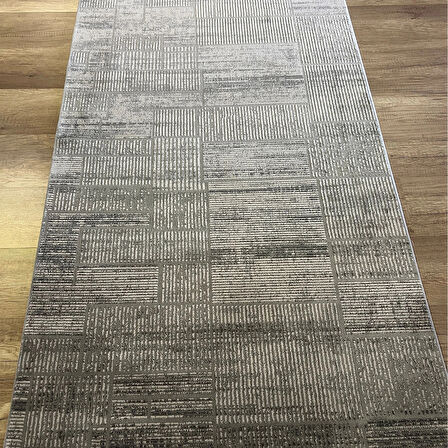 Hoom Rugs Aria 1107 Antrasit Modern Yıkanabilir Halı