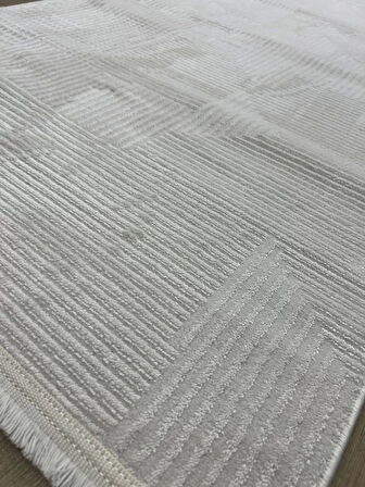 Hoom Rugs Thema 9413 Beyaz Modern Halı