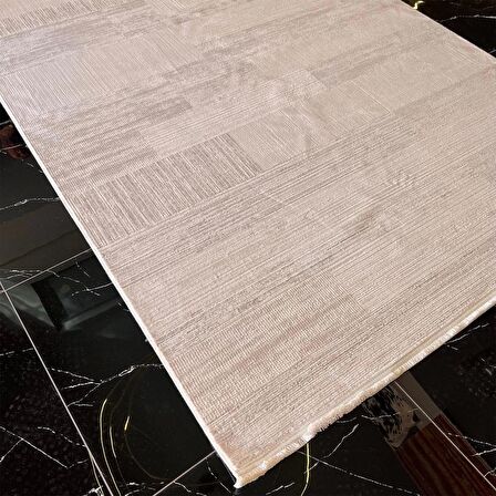 Sanat Halı Mira 3572 Krem Modern Salon Halısı