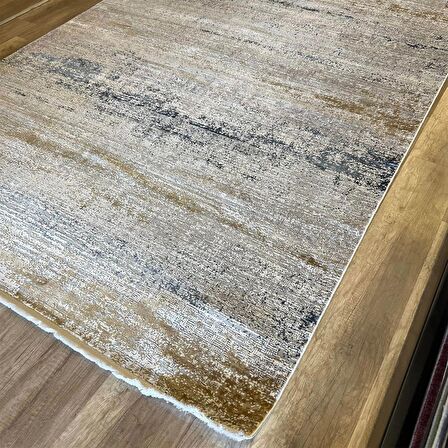 Hoom Rugs Exclusive Miami 60538/111 Gri Mavi Hardal Modern Salon Halısı