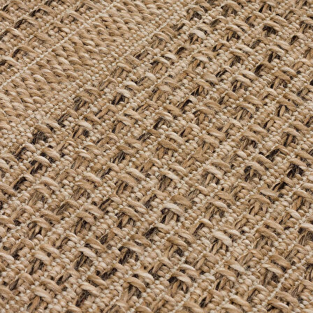 Hoom Rugs Naturel 01 Suya Dayanıklı Jüt Görünümlü Sisal Halı