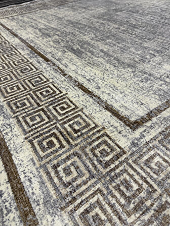 Hoom Rugs La Boutique Nobles 39880/957 Viskon & Akrilik 7 mm Hav Çerçeveli Salon Halısı