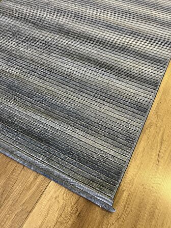 Luxess Halı Cool 402 Mavi Yıkanabilir Kilim