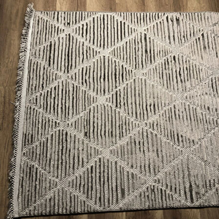 Hoom Rugs Monica MC 321 Açık Gri İskandinav Halı