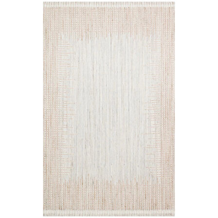 Hoom Rugs Mikanos CZY 01 Grey Beige Hav Vermez Yıkanabilir Modern Halı