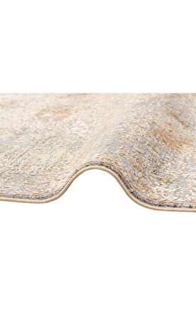 Hoom Rugs Franko Dyed FSD 01 D.Gold Viskon & Akrilik Yüksek Dokulu Modern Salon Halısı