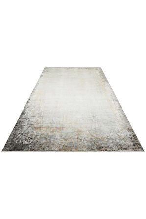 Hoom Rugs Bomonti MHL 09 Grey Viskon & Akrilik Modern Salon Halısı