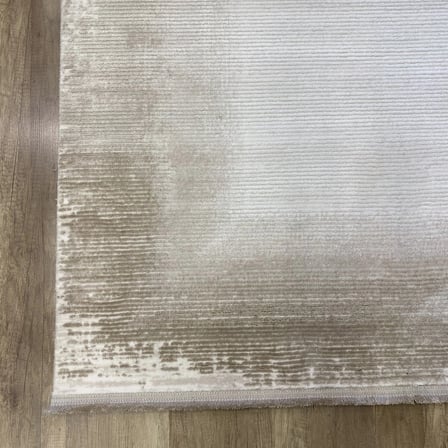 Hoom Rugs Sembol 2907 Bej Akrilik Dayanıklı Makine Halısı