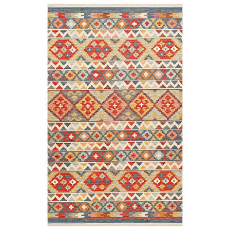 Hoom Rugs Vagrant VGT 02 Aqua Yıkanabilir Çift Taraflı Otantik Halı