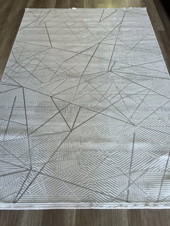 Hoom Rugs Moda 1080 Bej Yün Dokulu Akrilik Antibakteriyel Halı