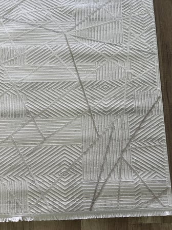 Hoom Rugs Moda 1080 Bej Yün Dokulu Akrilik Antibakteriyel Halı