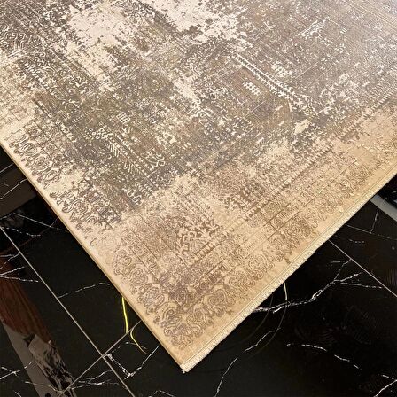 Elexus Halı Olimpos 3755 Krem Modern Salon Halısı